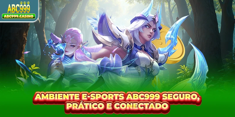 Ambiente E-sports ABC999 seguro, prático e conectado