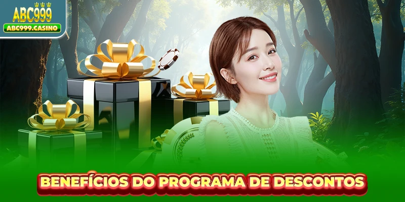 Benefícios do programa de descontos