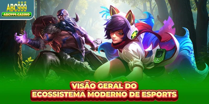 Visão geral do ecossistema moderno de Esports