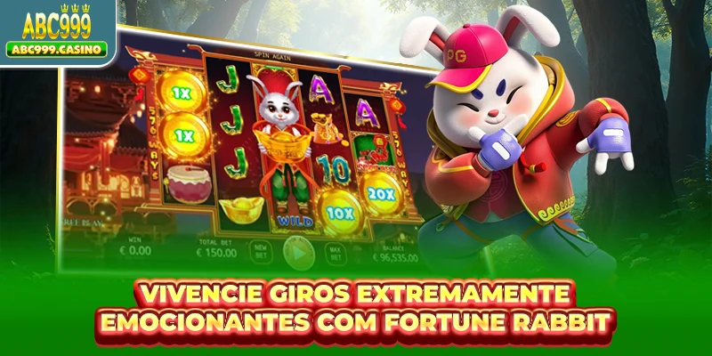 Vivencie giros extremamente emocionantes com Fortune Rabbit