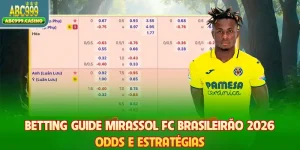 Betting Guide Mirassol FC Brasileirão 2026: Odds E Estratégias