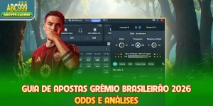 Guia De Apostas Grêmio Brasileirão 2026 - Odds E Análises
