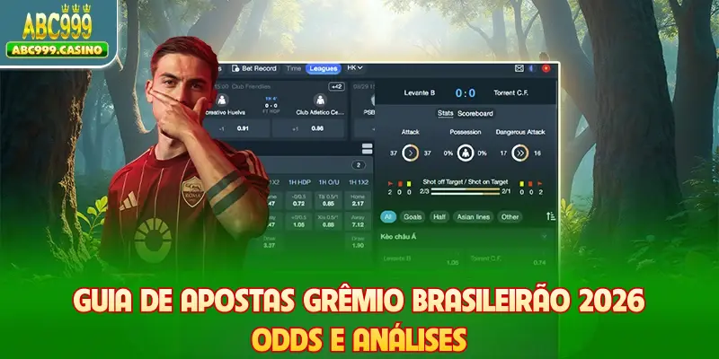 Guia De Apostas Grêmio Brasileirão 2026 - Odds E Análises